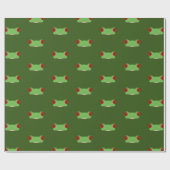 Papier Cadeau Frog (Plat)
