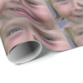 Papier Cadeau Frog (Coin rond)