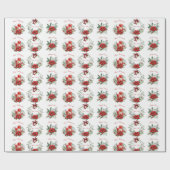 Papier Cadeau Frohe Weihnachten Stille Nacht (Plat)