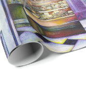 Papier Cadeau Froid Brew dans un Hot Deli (Coin rond)