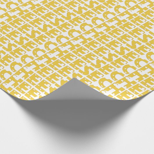 Papier Cadeau Fromage (Coin)