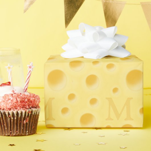 Papier Cadeau Fromage adorable Fancity Storybook Monpgrammed (Fête d'anniversaire)