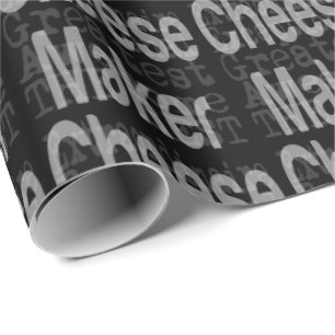 Papier Cadeau Fromage de fabrication Extraordinaire
