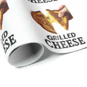 Papier Cadeau Fromage grillé (Coin rond)