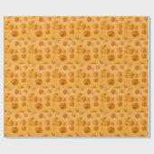 Papier Cadeau Fromage isolé, belle conception (Plat)