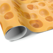 Papier Cadeau Fromage isolé, belle conception (Coin rond)