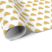 Papier Cadeau Fromage Mignon à Croquer (Coin rond)