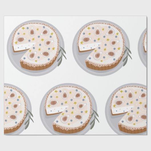 Papier Cadeau Fromage rond (Plat)