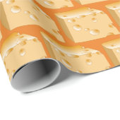 Papier Cadeau Fromage suisse (Coin rond)