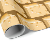 Papier Cadeau Fromage suisse (Coin rond)