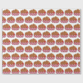 Papier Cadeau Fromages frits Profondes Courdes Minnesota Wiscons (Plat)