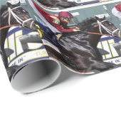 Papier Cadeau Front du charbon - Mike Smith (Coin rond)