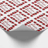 Papier Cadeau frontière de Ladybugs (Coin)