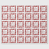 Papier Cadeau frontière de Ladybugs (Plat)