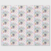 Papier Cadeau Frosty the Snowman™ | Couleurs arc-en-ciel "Refroi (Plat)