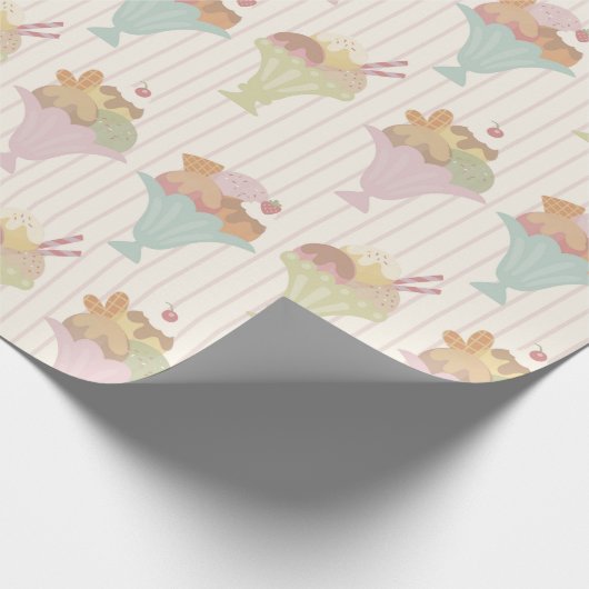 Papier Cadeau Frozen Delights Pattern  (Coin)