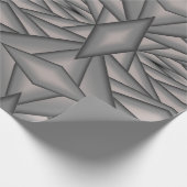 Papier Cadeau Frozen In Time Art Abstrait (Coin)