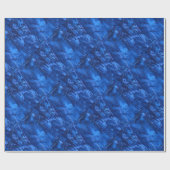 Papier Cadeau "Frozen Ridge #5" Papier abstrait d'enveloppement (Plat)