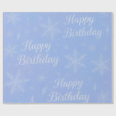 Papier Cadeau frozen theme birthday wrap (Plat)