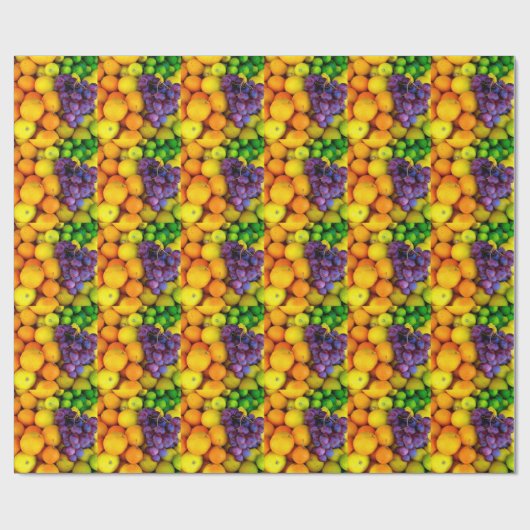 Papier Cadeau Fruit (Plat)
