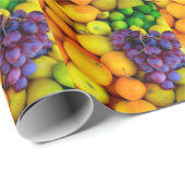 Papier Cadeau Fruit (Coin rond)