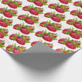 Papier Cadeau Fruit de framboise (Coin)