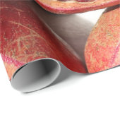Papier Cadeau Fruit de grenade juteux (Coin rond)