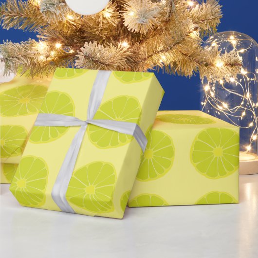 Papier Cadeau Fruit de lime (Vacances)