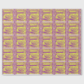 Papier Cadeau Fruit de passion (Plat)