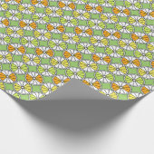 Papier Cadeau Fruit De Tranches D'Agrumes, Été Sans Fruit. (Coin)