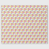 Papier Cadeau Fruit Deux-tti Frutti 2e anniversaire (Plat)