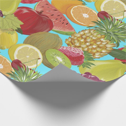 Papier Cadeau Fruit tropical (Coin)