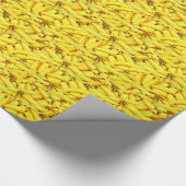 Papier Cadeau Fruit Tropical Bananes jaunes (Coin)