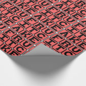 Papier Cadeau Fruitcake, dessert de Noël (Coin)