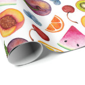 Papier Cadeau Fruité (Coin rond)