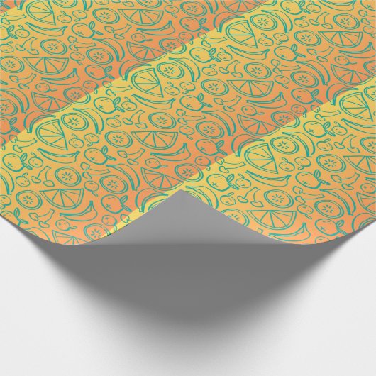 Papier Cadeau Fruits (Coin)