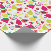 Papier Cadeau Fruits à deux tti fête d'anniversaire 2 Anniversai (Coin)