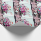 PAPIER CADEAU FRUITS DE SAISON / FRAISES ET PEURS (Coin)