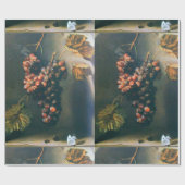 Papier Cadeau FRUITS DE SAISON, Raisins rouges PROSPÉRITÉ, Papil (Plat)