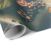 Papier Cadeau FRUITS DE SAISON, Raisins rouges PROSPÉRITÉ, Papil (Coin rond)