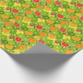 Papier Cadeau Fruits d'été 2 (Coin)