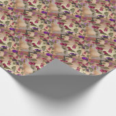 Papier Cadeau Fruits, patchwork (Coin)