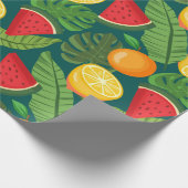 Papier Cadeau Fruits tropicaux (Coin)