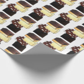 Papier Cadeau Fudge Stack Confection Confection Sucres de confis (Coin)