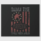 Papier Cadeau Full Speed Ahead 2 (Plat)