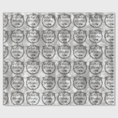 Papier Cadeau Fumisterie vintage de Bah (Plat)