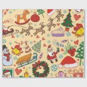 Papier Cadeau Fun de vacances (Plat)