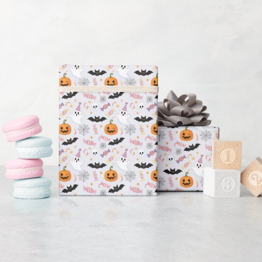 Papier Cadeau Fun éffrayant Halloween Costume Party (Baby Shower)