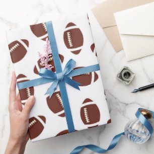 Papier Cadeau Fun Football sport motif partie envelopper