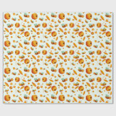 Papier Cadeau Fun Honey Bee Baby shower (Plat)